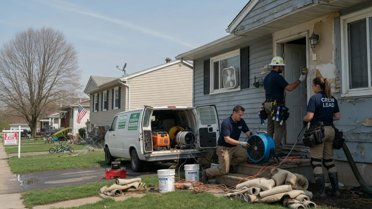 Flood Cleanup in Chapin, IL near me